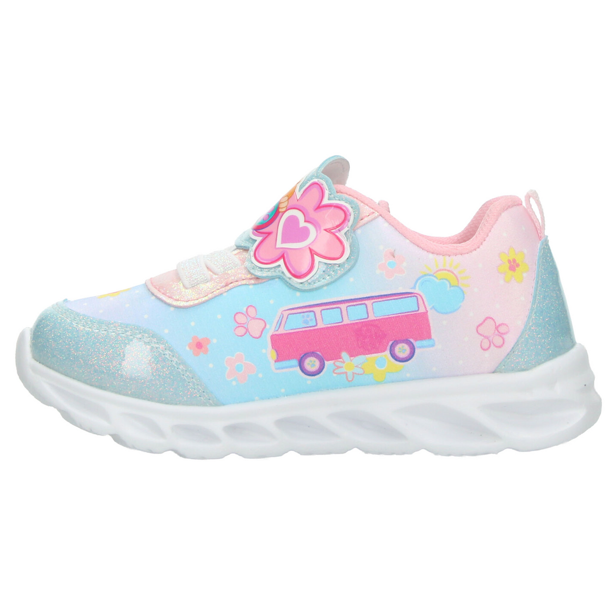 Tenis Nickelodeon Paw Patrol Niña Azul Casual Luz Led Infantil T18-22, foto 5 de 10