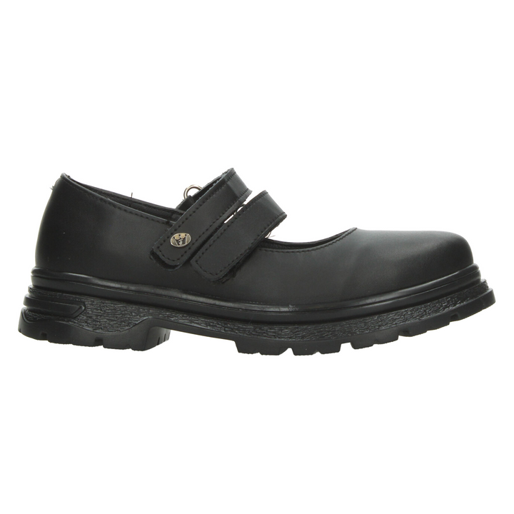 Zapato Jakuna Niña Negro Escolar Plataforma Juvenil T22-27