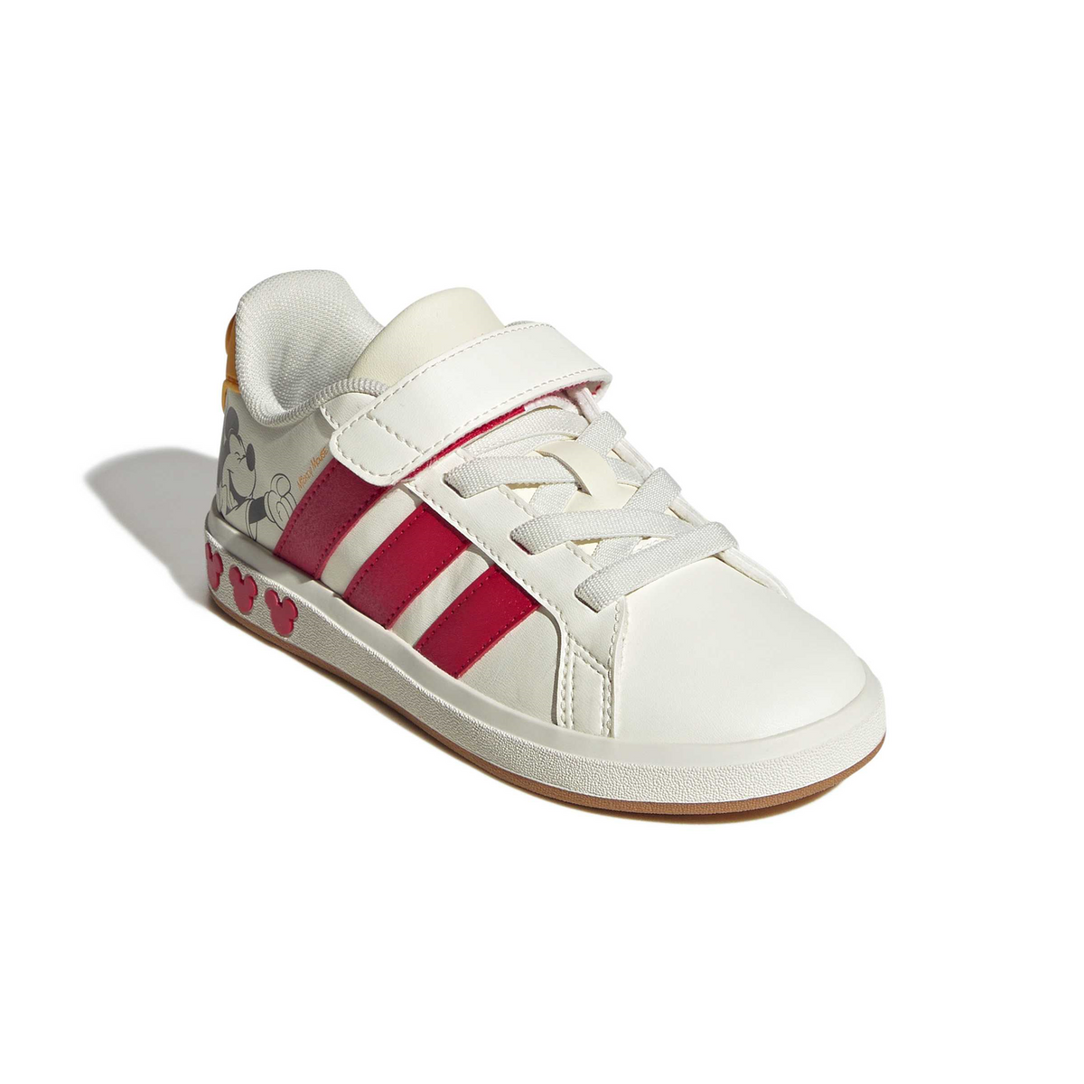 Tenis Adidas Mickey Grand Court Niño Blanco Casual Infantil T16-22, foto 10 de 10