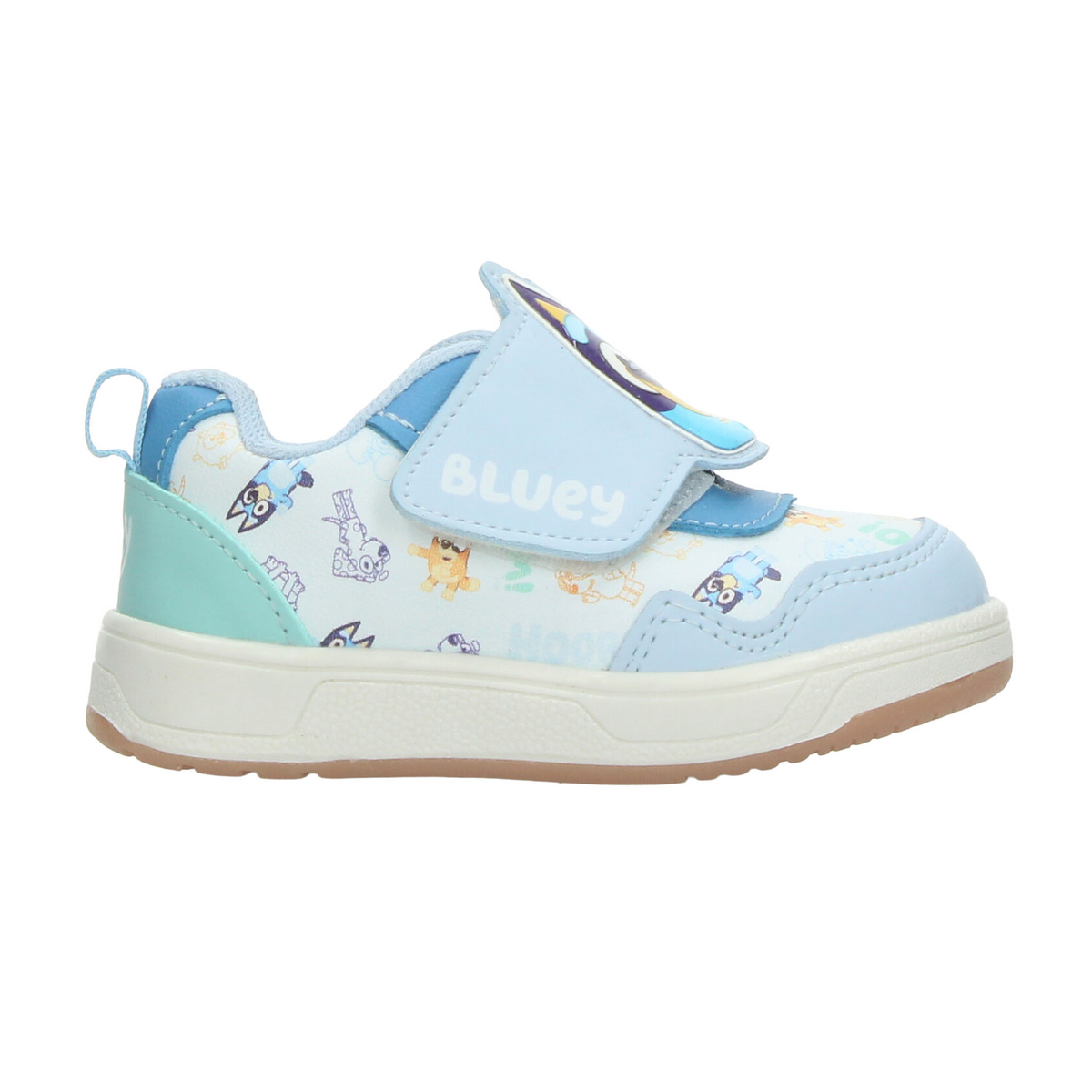 Tenis Bluey Niña Azul Casual Cinta Adhesiva Infantil T15-18, foto 1 de 10