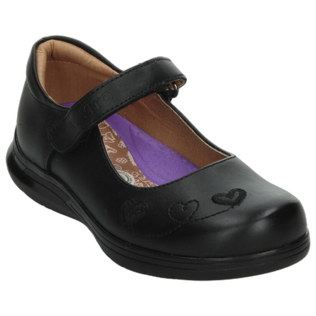 Zapato Escolar Vavito Niña Negro Escolar Infantil T18-22, foto 4 de 10