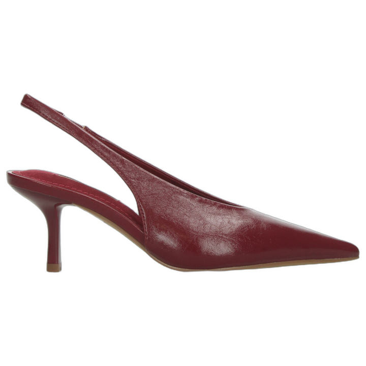 Zapatillas Corina Dama Rojo Formal Para Mujer