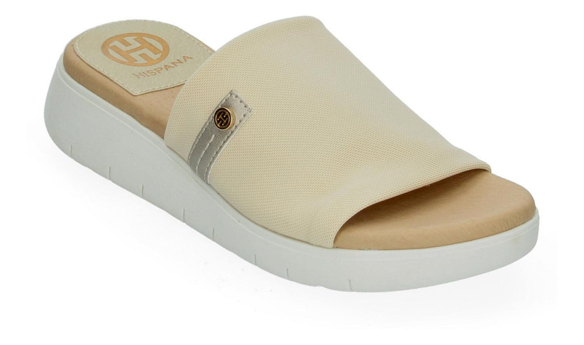 Sandalias Hispana Para Mujer 11453 Crema [his130], foto 3 de 10