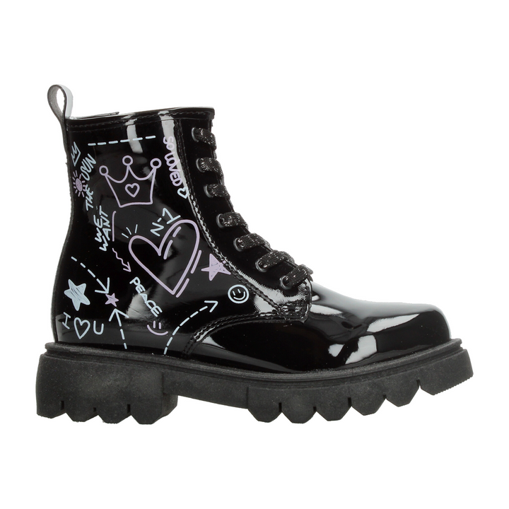 Bota Jakuna Niña Negro Casual Dama Jr. T22-25