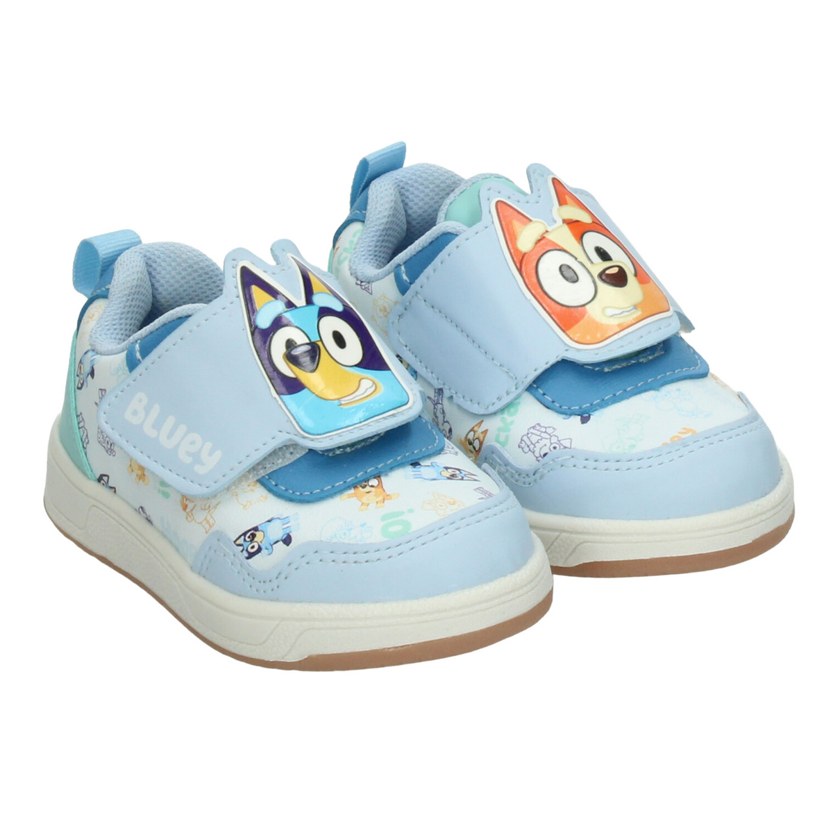 Tenis Bluey Niña Azul Casual Cinta Adhesiva Infantil T15-18, foto 6 de 10