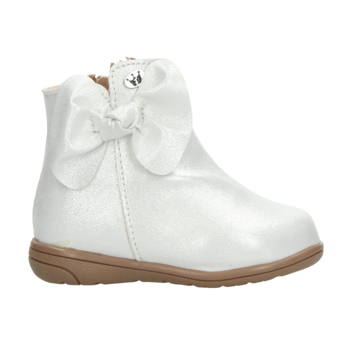 Bota Jakuna Niña Plateado Casual Cierre Infantil T12-15, foto 1 de 10