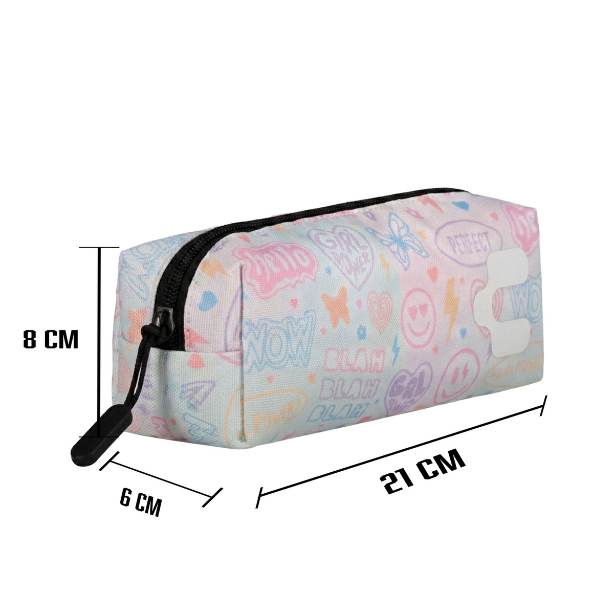 Mochila Charly Pastel Pop Niña Blanco Escolar Lonchera Infantil, foto 7 de 10