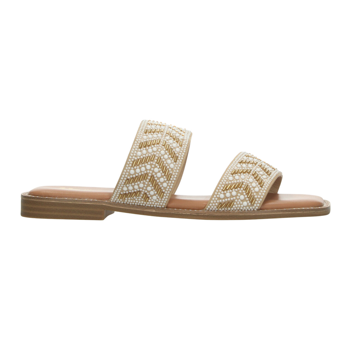Sandalias Efe Dama Dorado Casual Para Mujer, foto 1 de 10