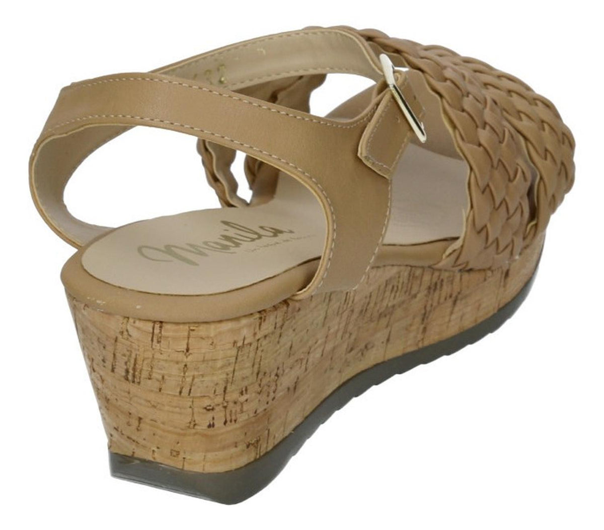 Sandalias Manila Para Mujer 632 Cafe [mla291], foto 4 de 6
