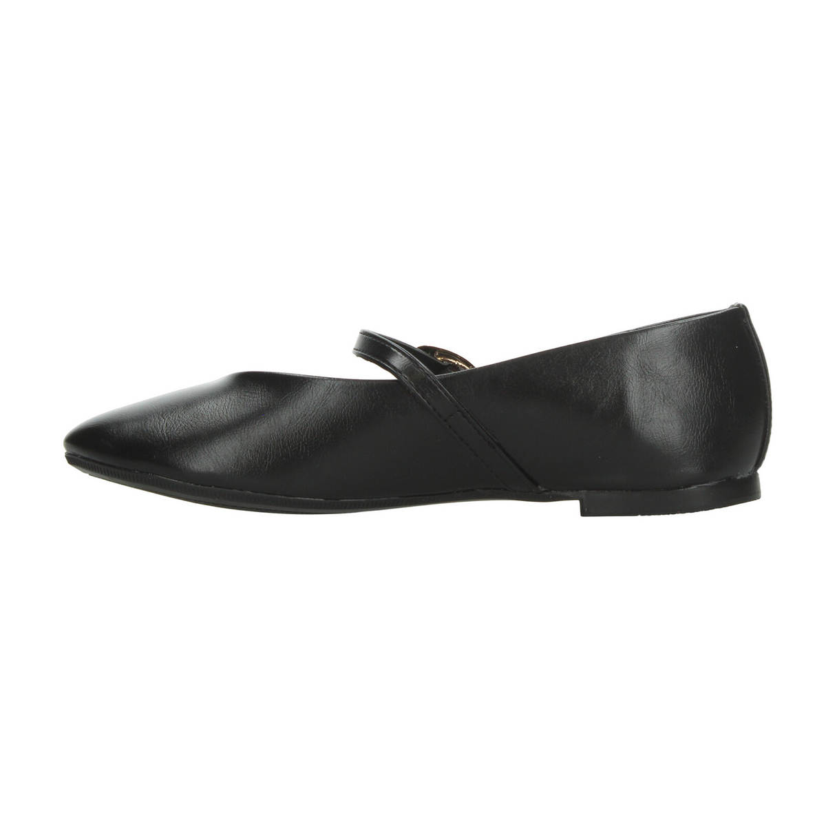 Flats Paulina Mary Jane Dama Negro Casual Hebilla Mujer, foto 5 de 10