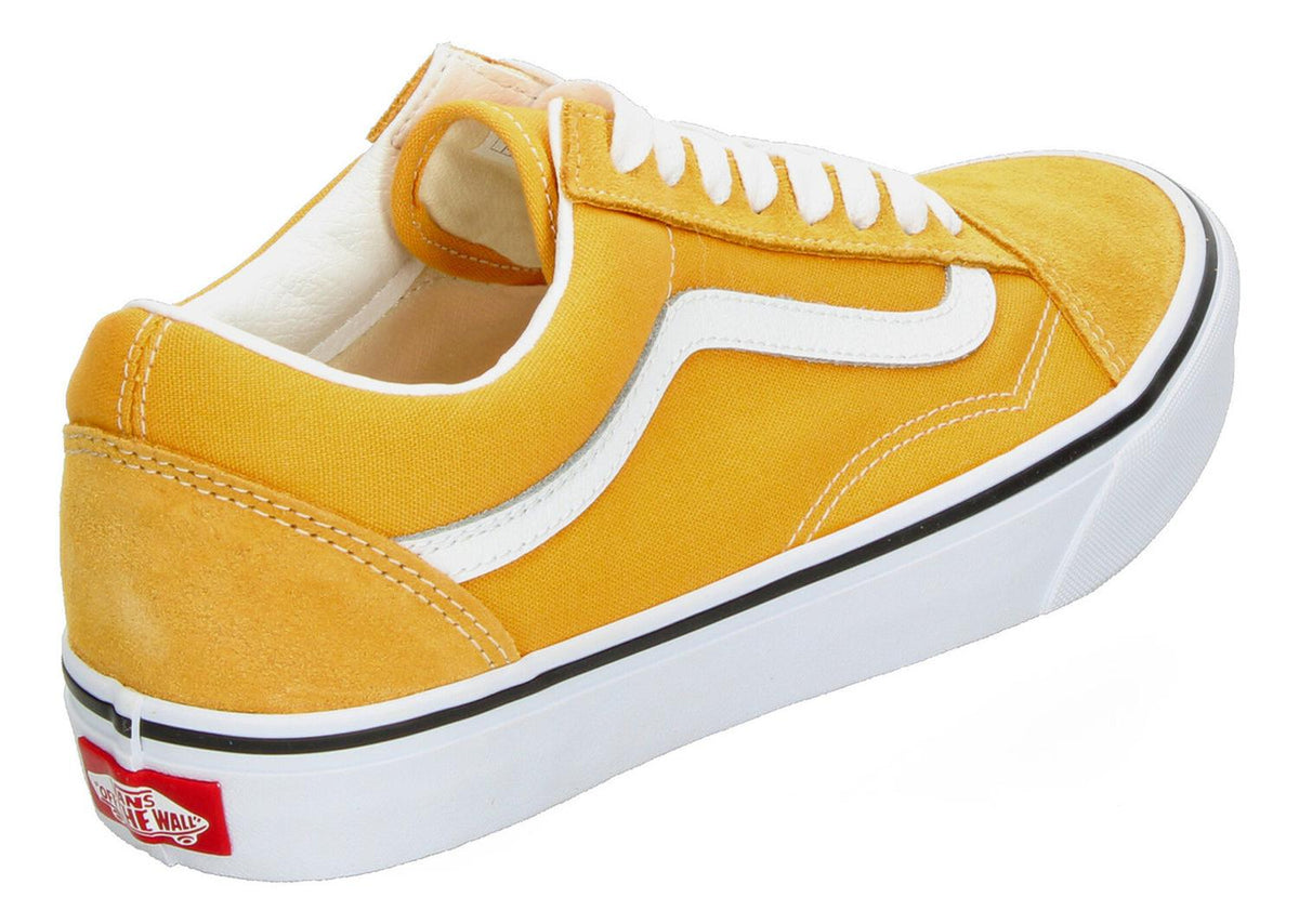 Tenis Vans Old Skool Amarillo Con Cintas Para Hombre, foto 3 de 10