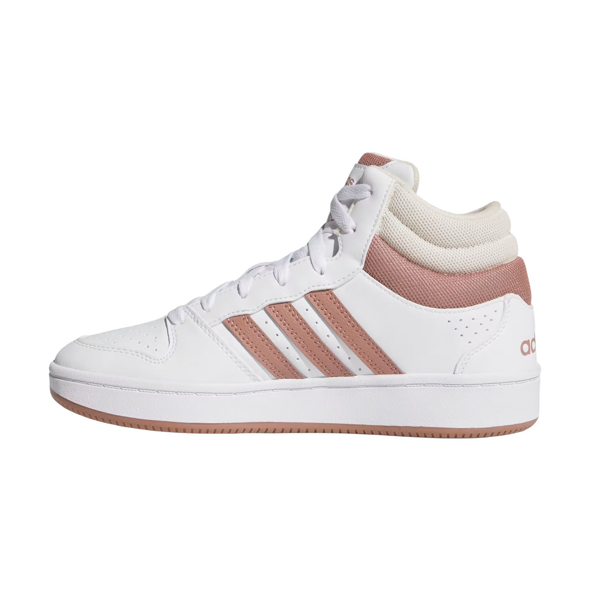 Tenis Adidas Hoops Mid Classic Dama Blanco Tipo Botín Mujer, foto 4 de 10