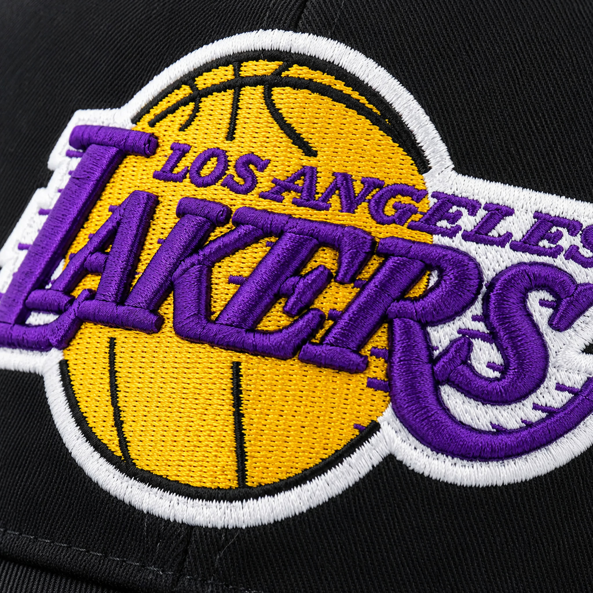 Gorra 47 Brand Los Angeles Lakers Negro Basquetbol Unisex, foto 4 de 10