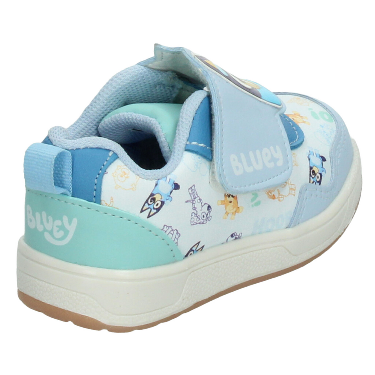 Tenis Bluey Niña Azul Casual Cinta Adhesiva Infantil T12-15, foto 3 de 10