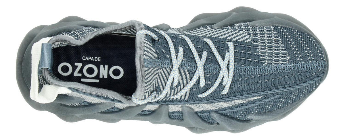 Tenis Ozono Gris Para Hombre [ozo2866], foto 8 de 10