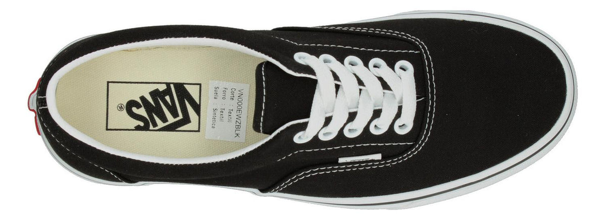 Tenis Vans Era Negro Con Ajuste De Cintas Para Hombre, foto 8 de 9