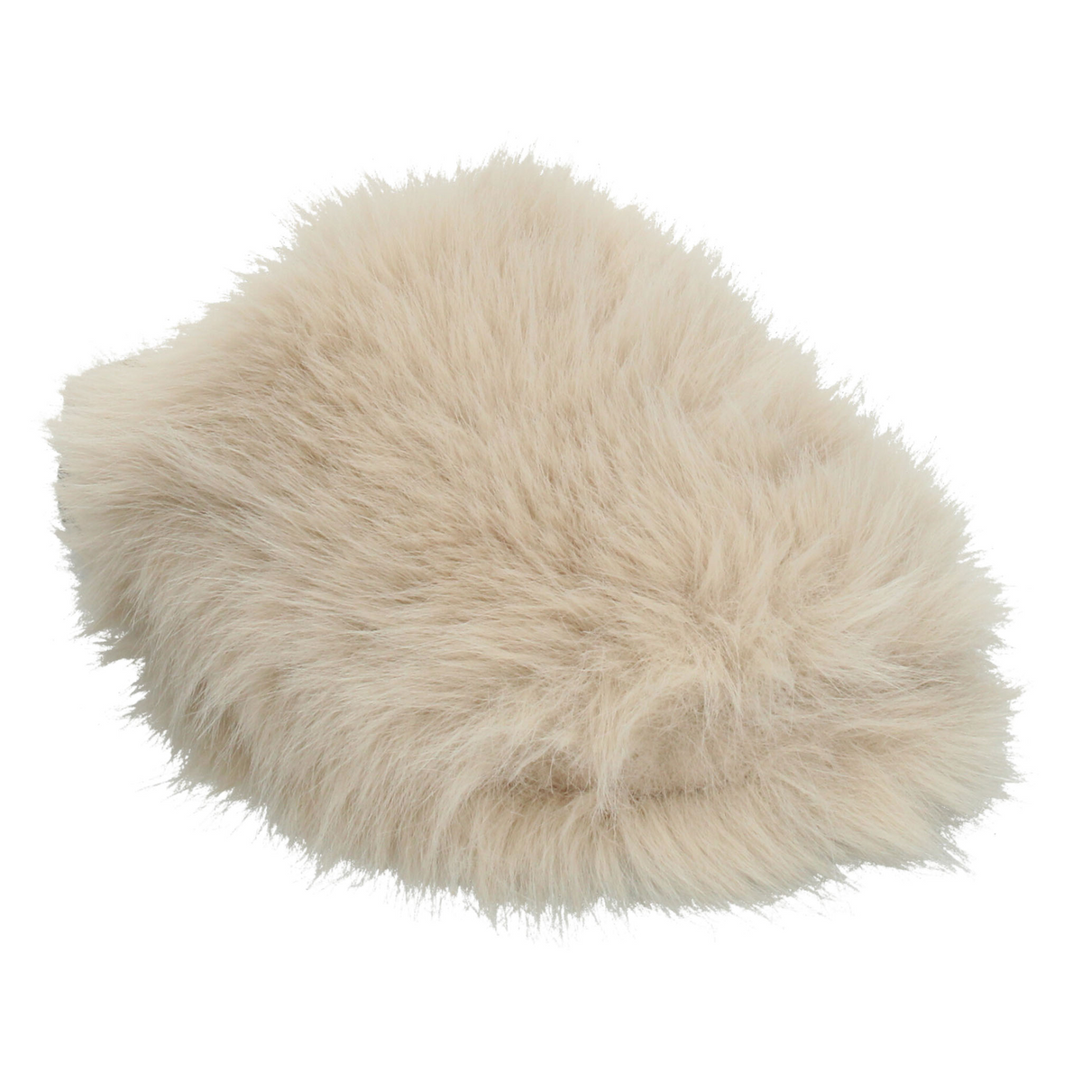 Zapato Berlin Dama Beige Casual Peluche Slip On Cómodo Mujer, foto 4 de 10