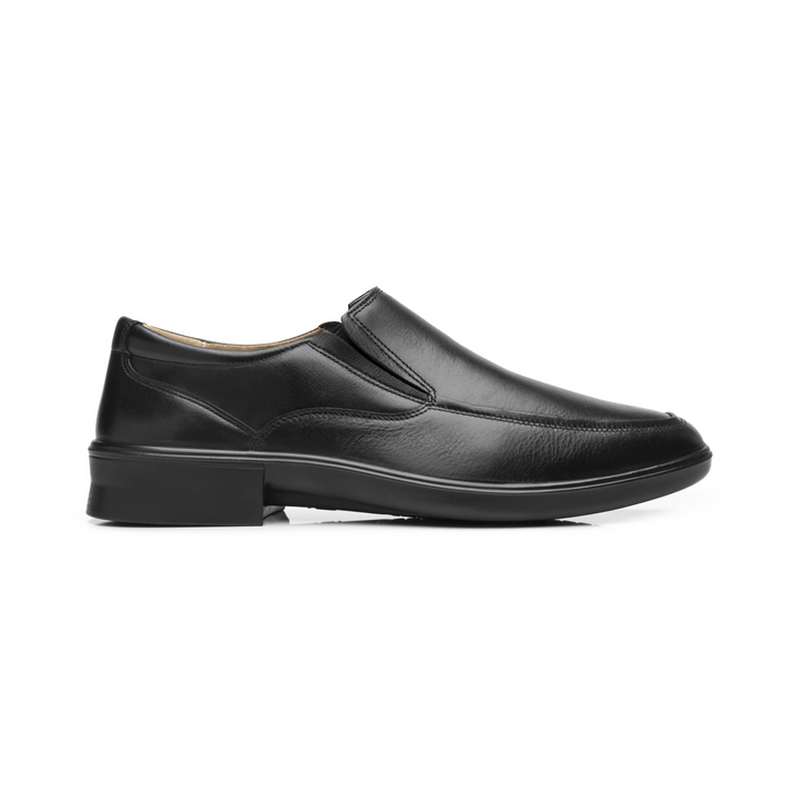 Zapato de Vestir Flexi Hombre Negro Para Caballero