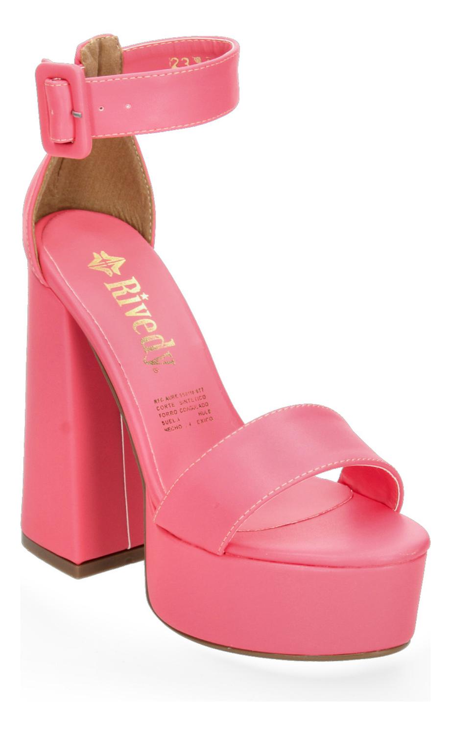 Sandalias Rivedy Rosa Para Mujer [rve36], foto 6 de 6