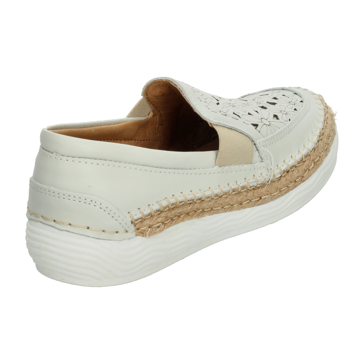 Zapato Lobo Solo Dama Blanco Confort Para Mujer, foto 3 de 10