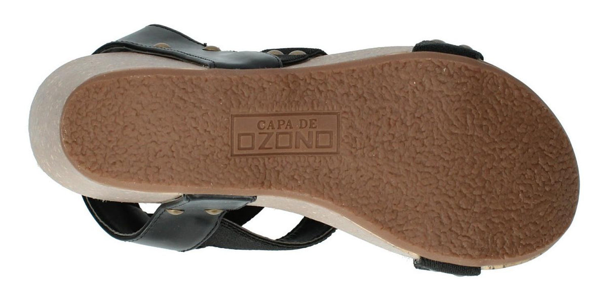 Sandalia Ozono Para Mujer 380013-1 Negro [ozo2695], foto 6 de 6