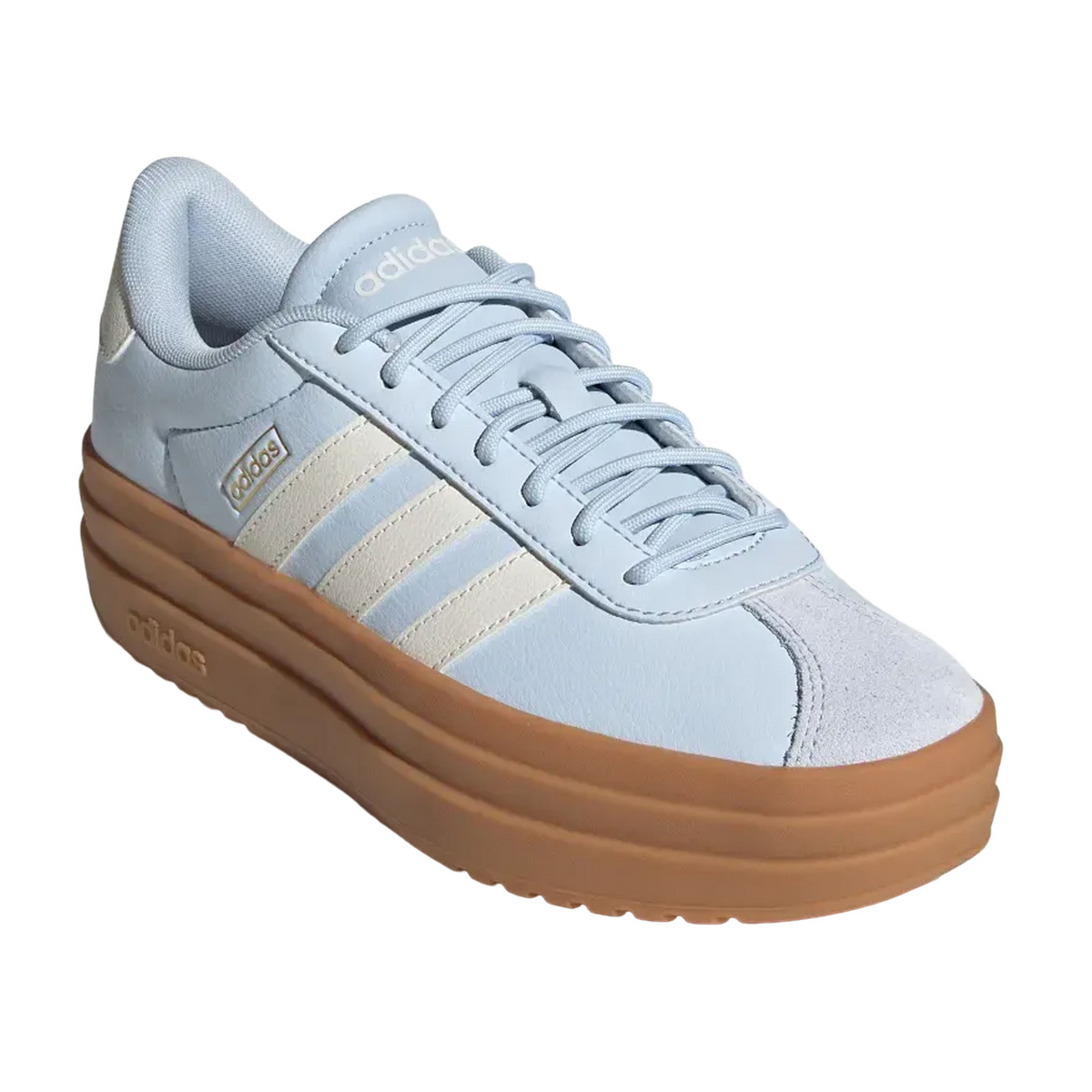 Tenis Adidas Court Bold Dama Azul Casual Cómodo Cintas Mujer, foto 2 de 10