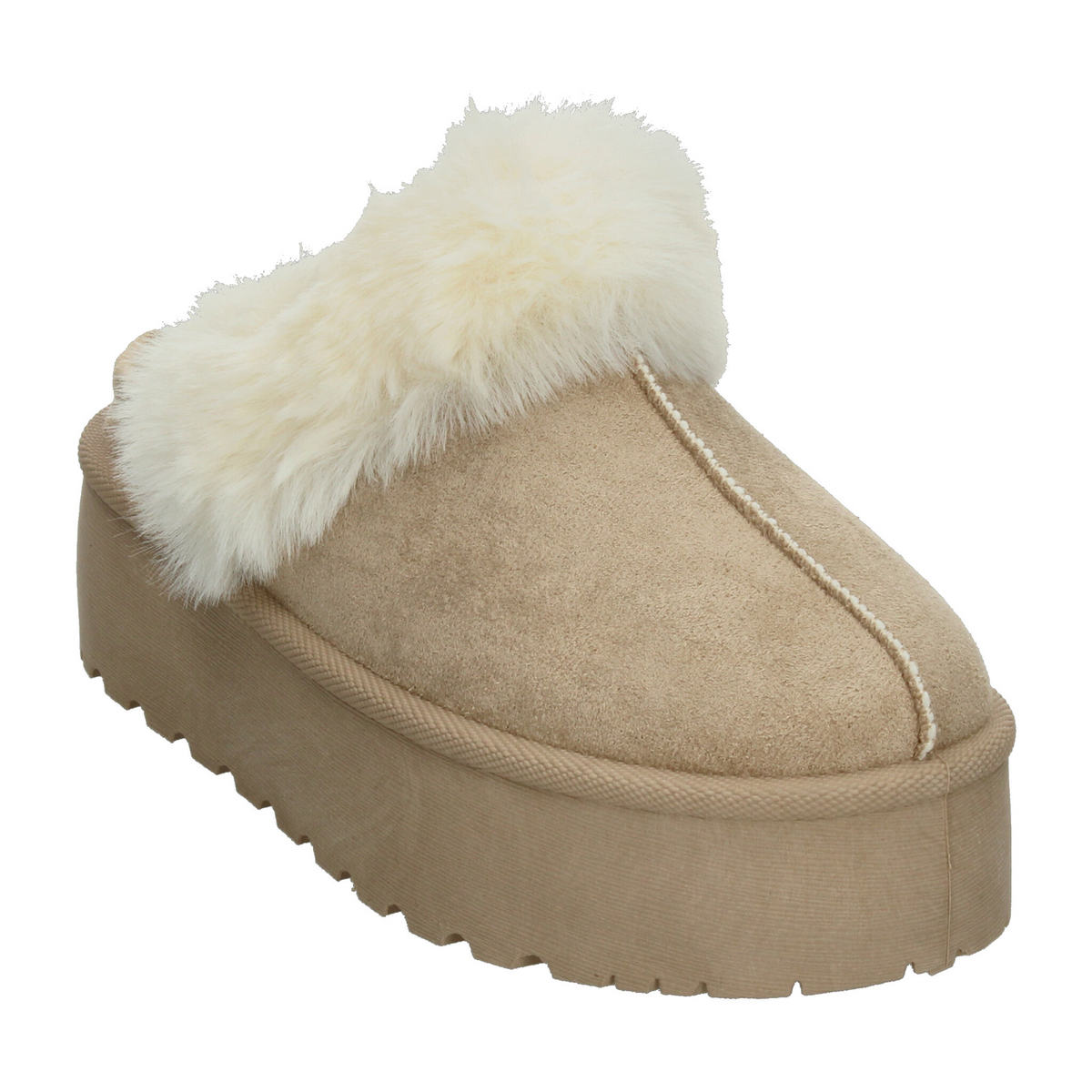 Zapato Berlin Dama Beige Peluche Para Mujer, foto 4 de 10
