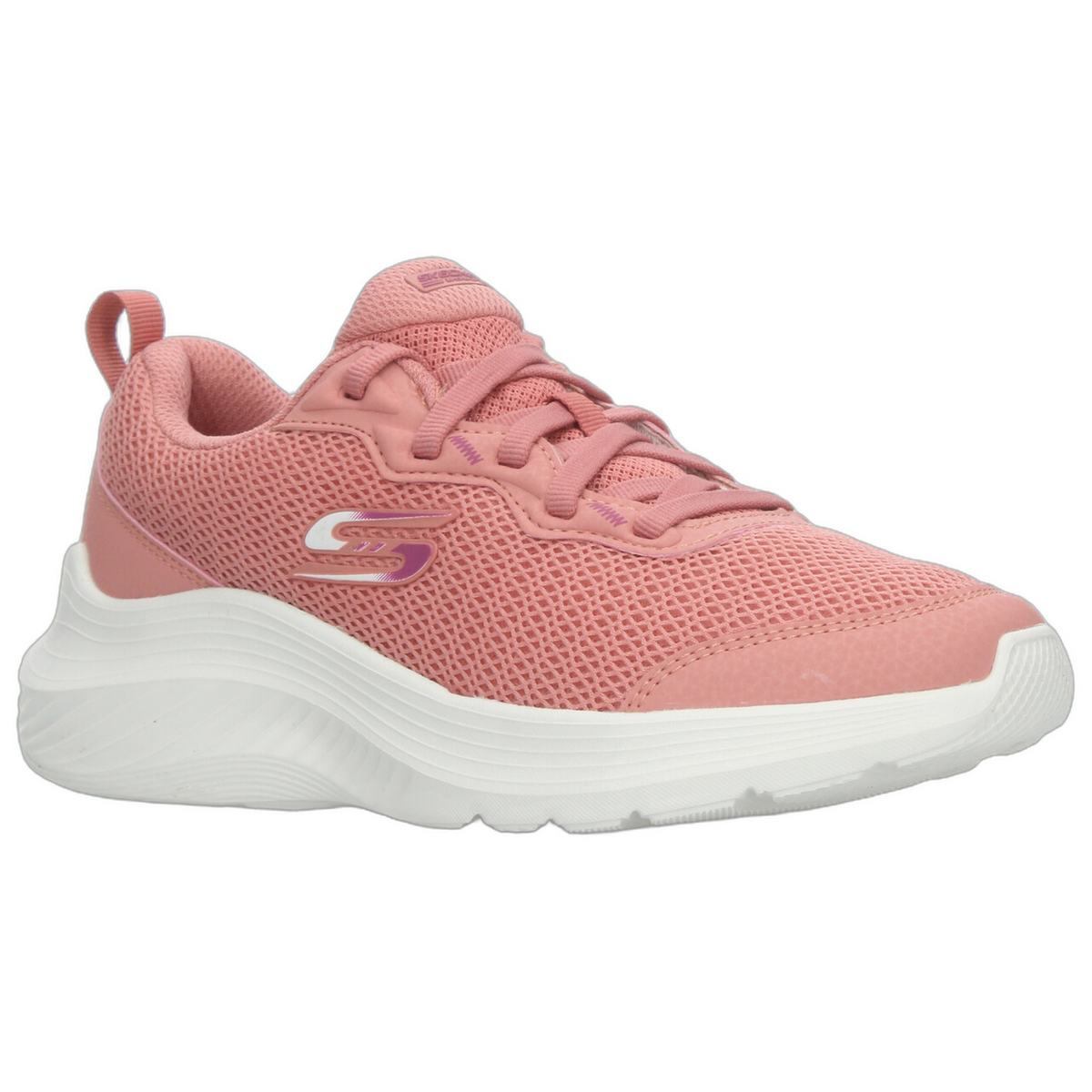 Tenis Skechers Bobs Squad Waves Dama Salmon Deportivo Mujer, foto 2 de 10