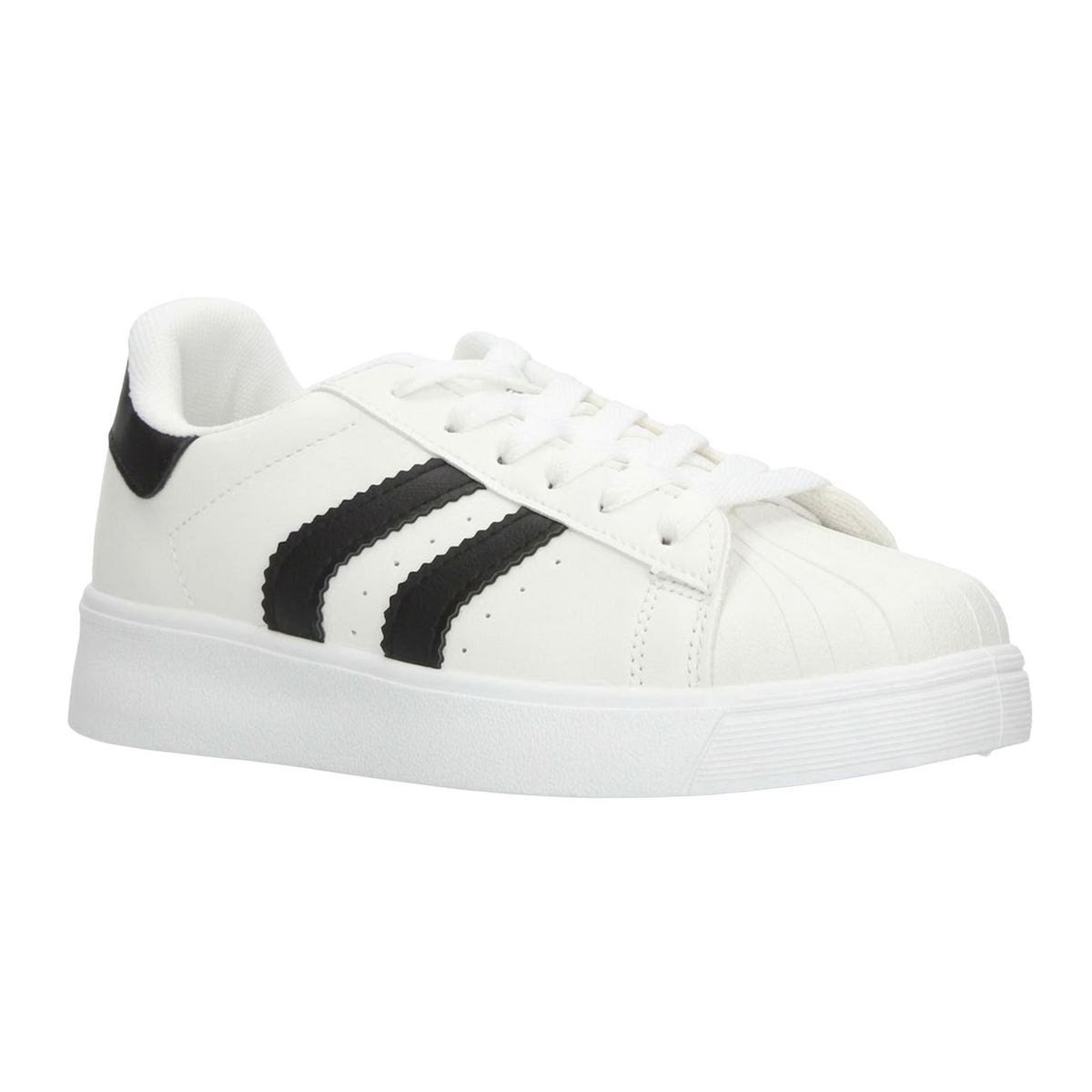 Tenis Berlin Dama Blanco Casual Cintas Cómodo Mujer, foto 2 de 10