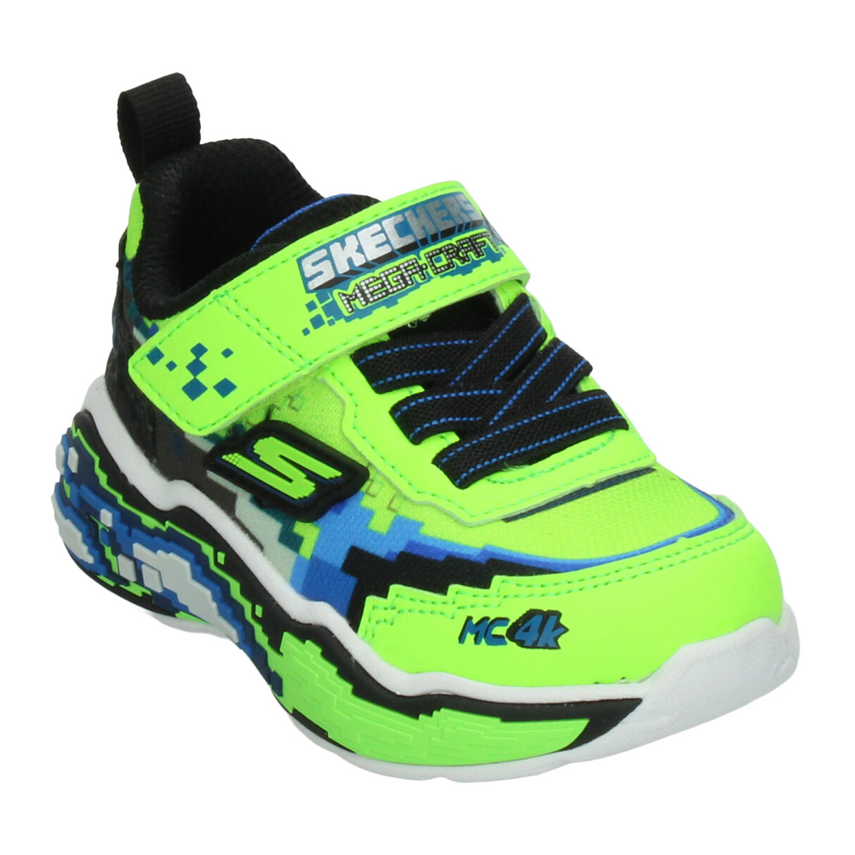 Tenis Skechers Mega Craft Niño Verde Deportivo Infantil T11-16, foto 4 de 10