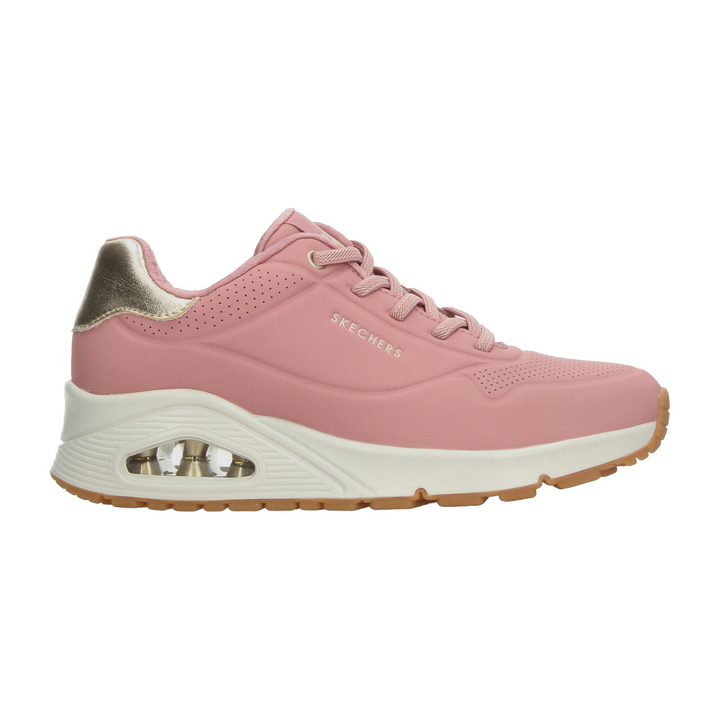 Tenis Skechers Dama Rosa Casual Para Mujer