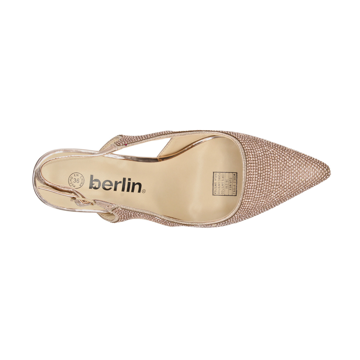 Zapatillas Berlin Dama Casual Nude Para Mujer, foto 8 de 10