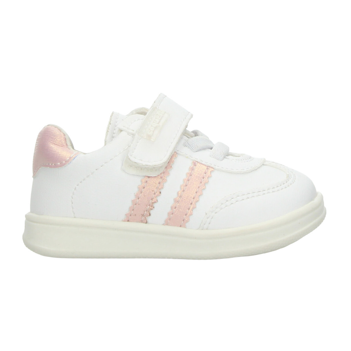 Tenis Coqueta Niña Blanco Casual Cinta Adhesiva Infantil T11-14, foto 10 de 10
