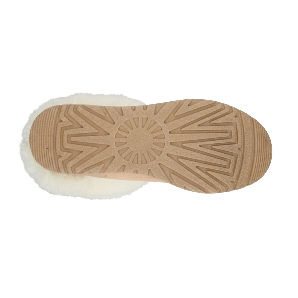 Bota Rojo Cereza Dama Beige Invierno Casual Peluche Mujer, foto 9 de 10