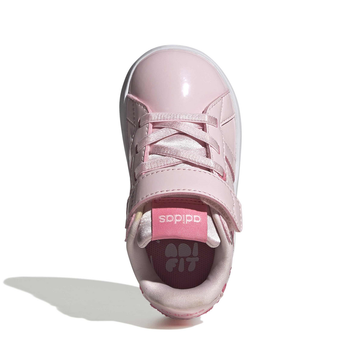 Tenis Adidas Grand Court 3.0 Niña Rosa Casual Infantil T10-16, foto 7 de 10