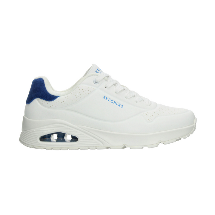 Tenis Skechers Hombre Blanco Deportivo Para Caballero