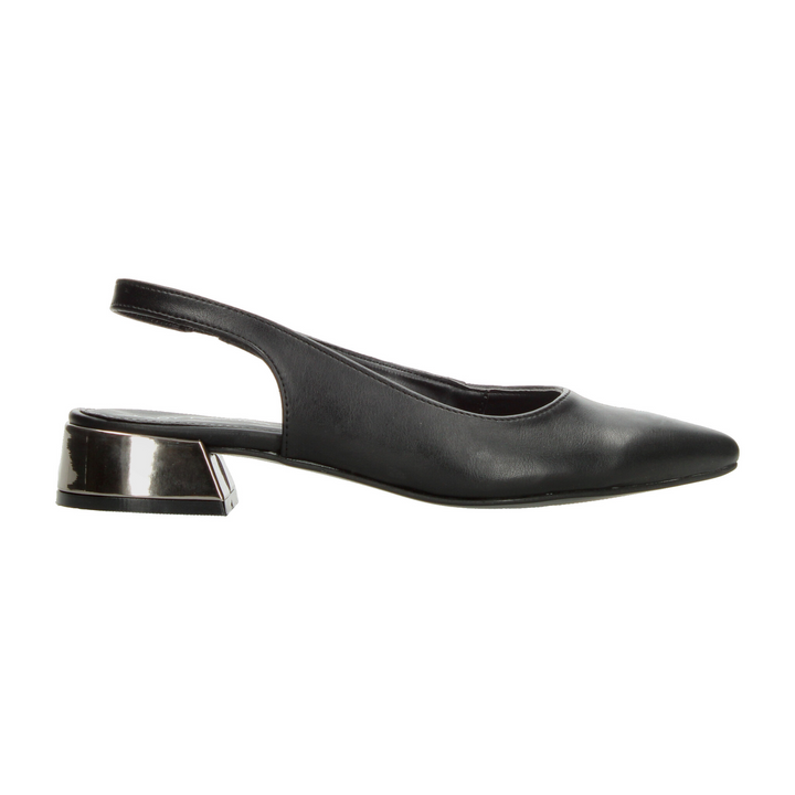 Flats Paulina Dama Negro Casual Para Mujer