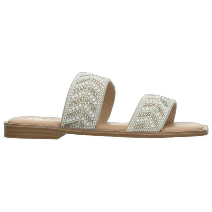 Sandalia EFE Plateado Casual Elegante Comodo Para Mujer