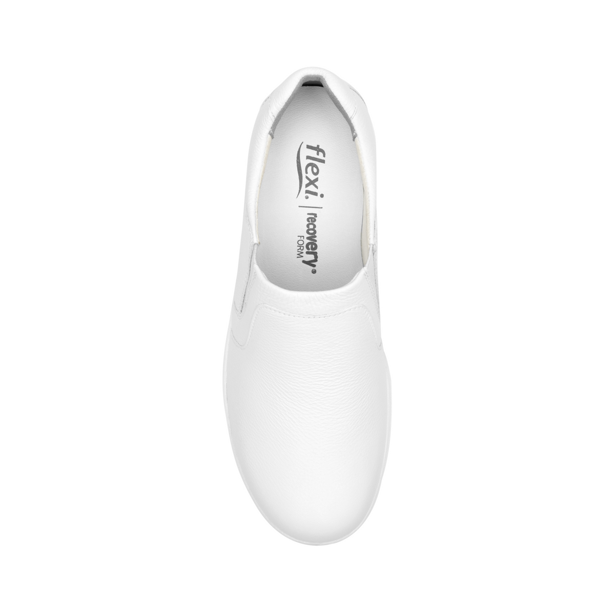 Zapato Flexi Traviata Dama Blanco De Servicio Enfermería Hospital Slip On Casual Mujer, foto 7 de 10