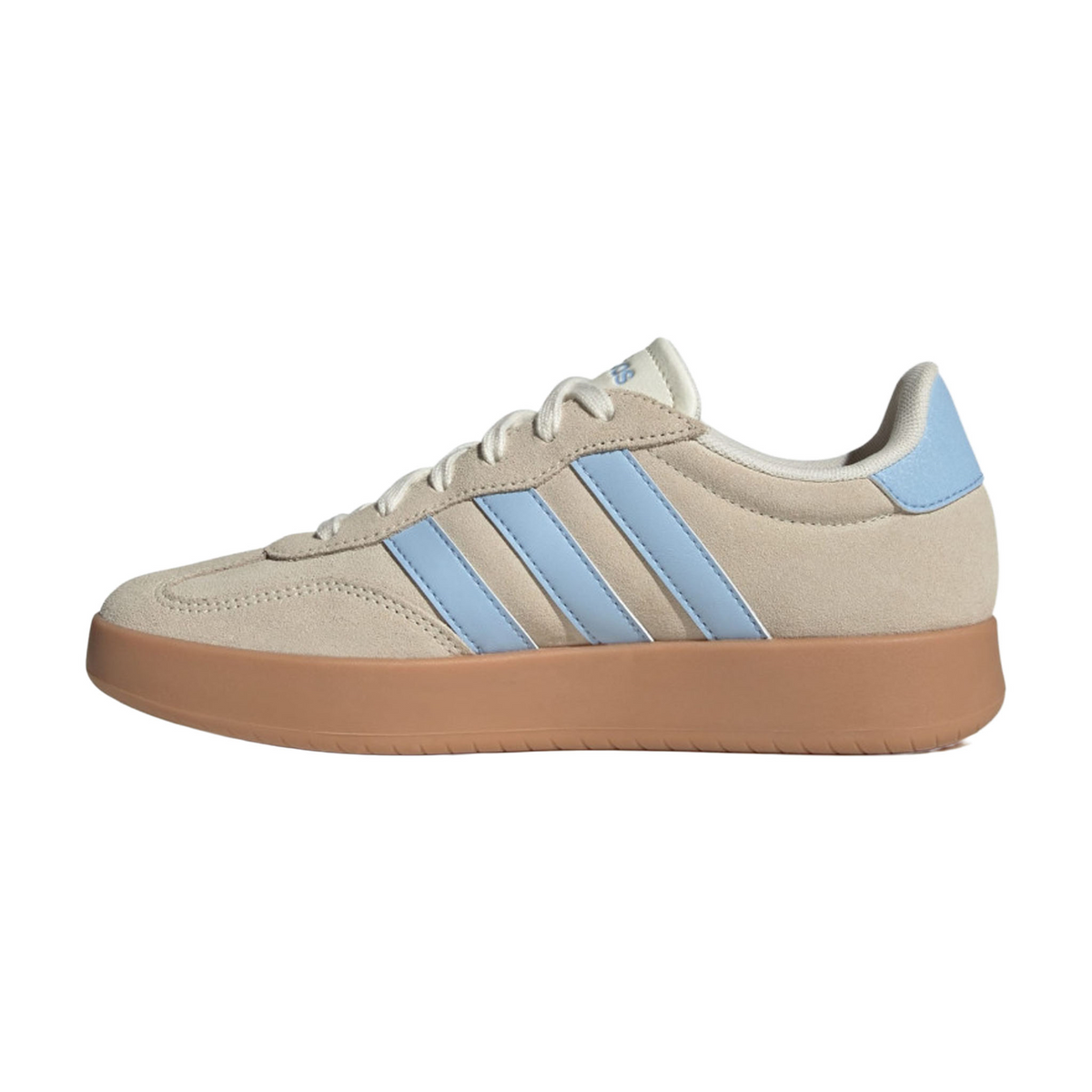 Tenis Adidas Barreda Dama Beige Casual Gamuza Mujer, foto 4 de 10