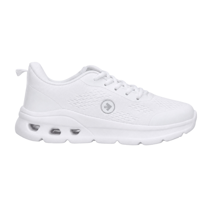 Tenis Berlin Dama Blanco Deportivo Cintas Cómodo Mujer