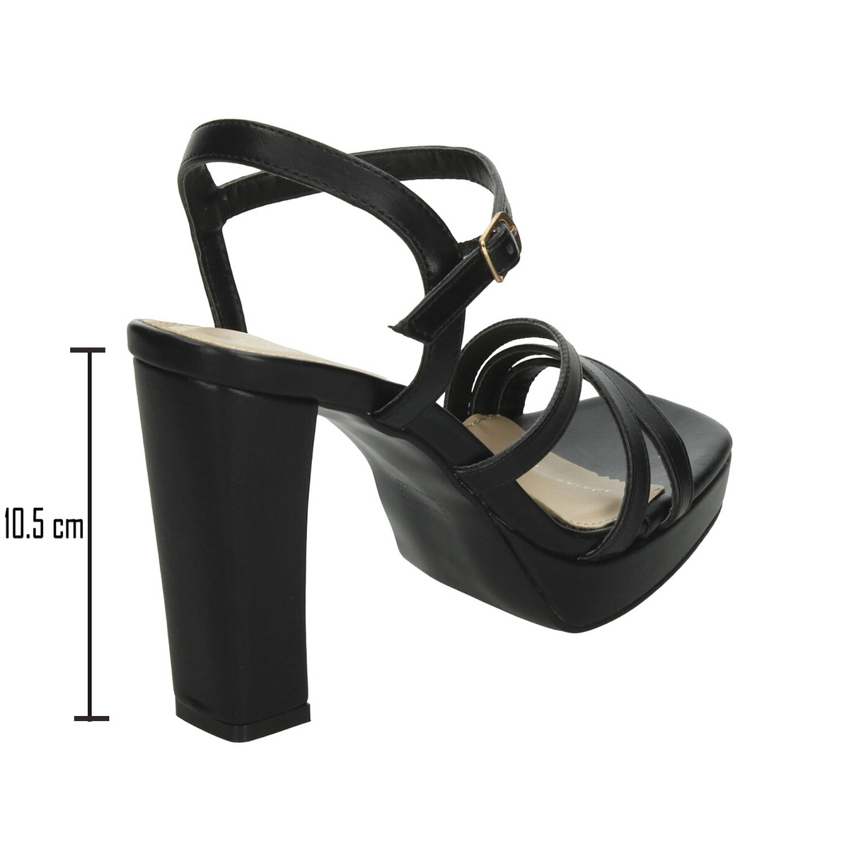 Sandalias Paulina Dama Negro Casual Para Mujer, foto 3 de 10