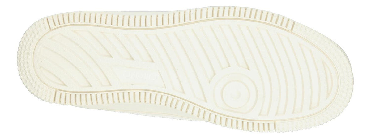 Tenis Blanco Dama Ozono Plataforma 4 Cm Casual Original Streetwear Cintas Ajustables Para Mujer, foto 9 de 10