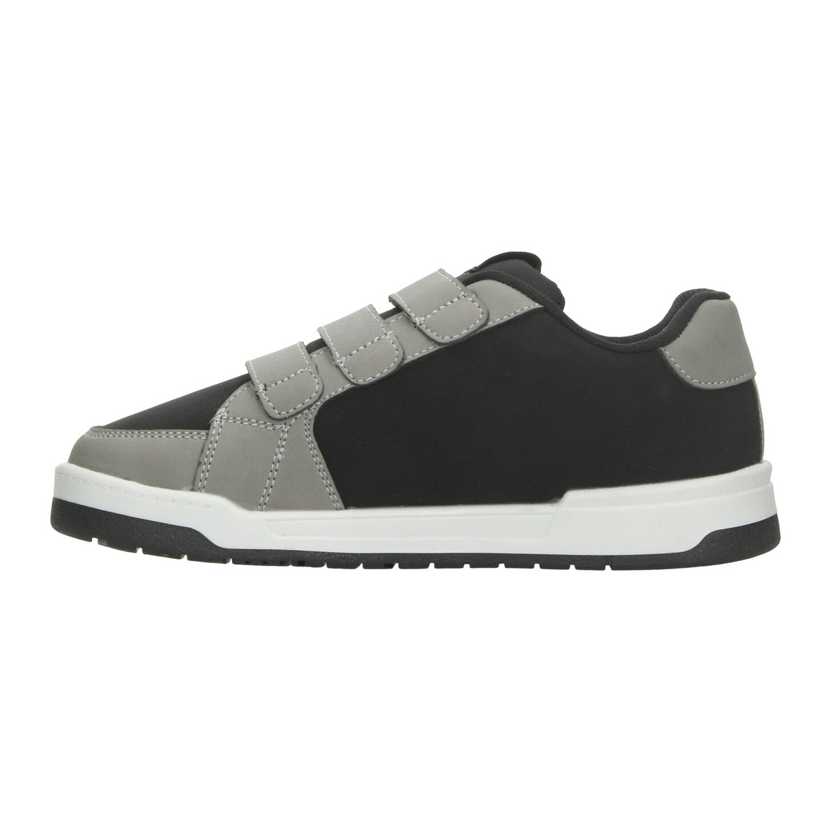 Tenis Freefire Niño Gris Casual Cintas Adhesivas Infantil T18-22, foto 5 de 10