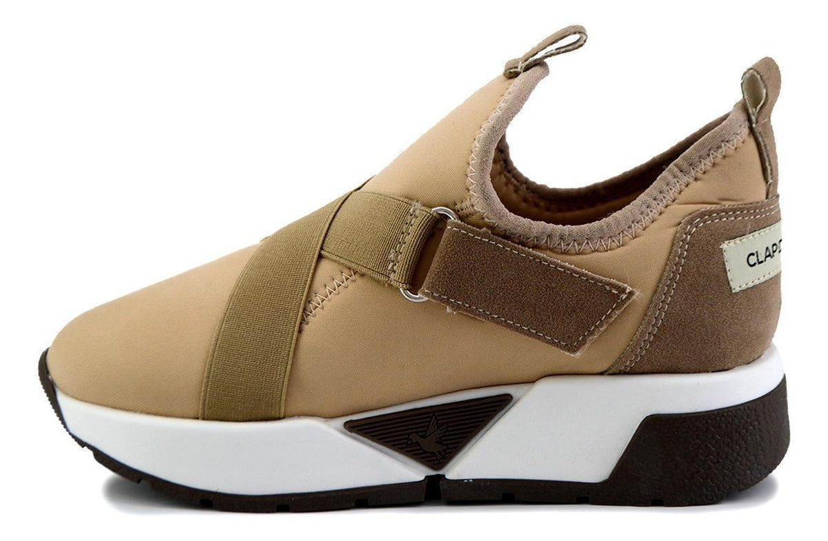 Tenis Clap Duck Para Mujer 299001 Beige [cdu14], foto 2 de 6