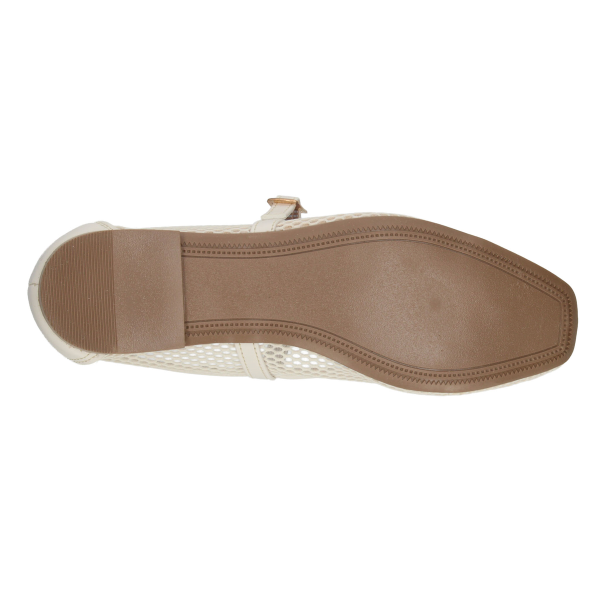 Flats Paulina Dama Blanco Mary Jane Para Mujer, foto 9 de 10