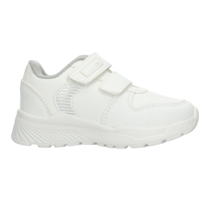 Tenis Yuyin Niño Blanco Cintas Adhesivas Escolar Infantil T18-22