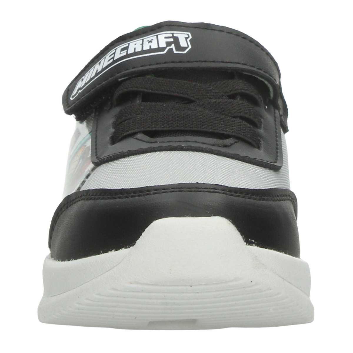Tenis Minecraft Niño Negro Casual Cintas Adhesivas Infantil T15-18, foto 6 de 10