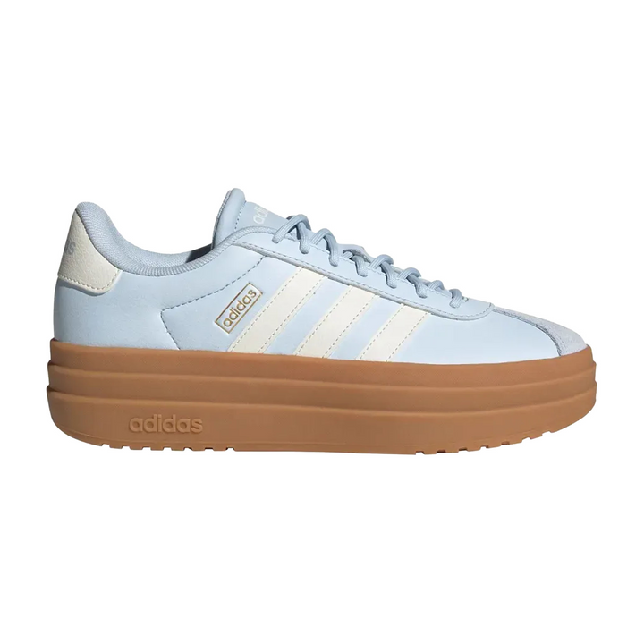 Tenis Adidas Court Bold Dama Azul Casual Cómodo Cintas Mujer