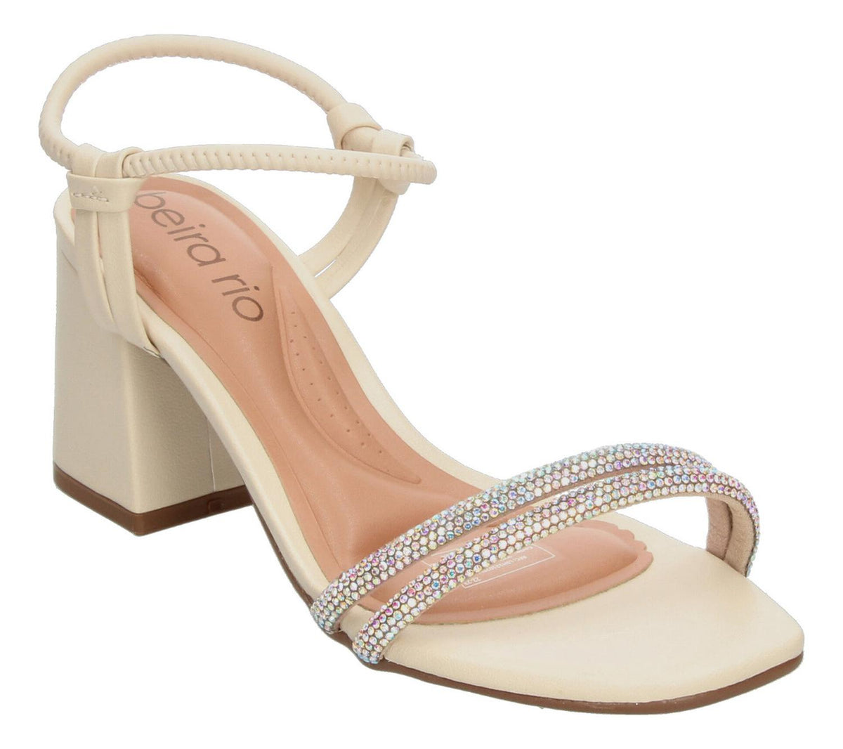 Sandalias De Fiesta Beira Rio Crema Para Mujer [bei81], foto 4 de 10